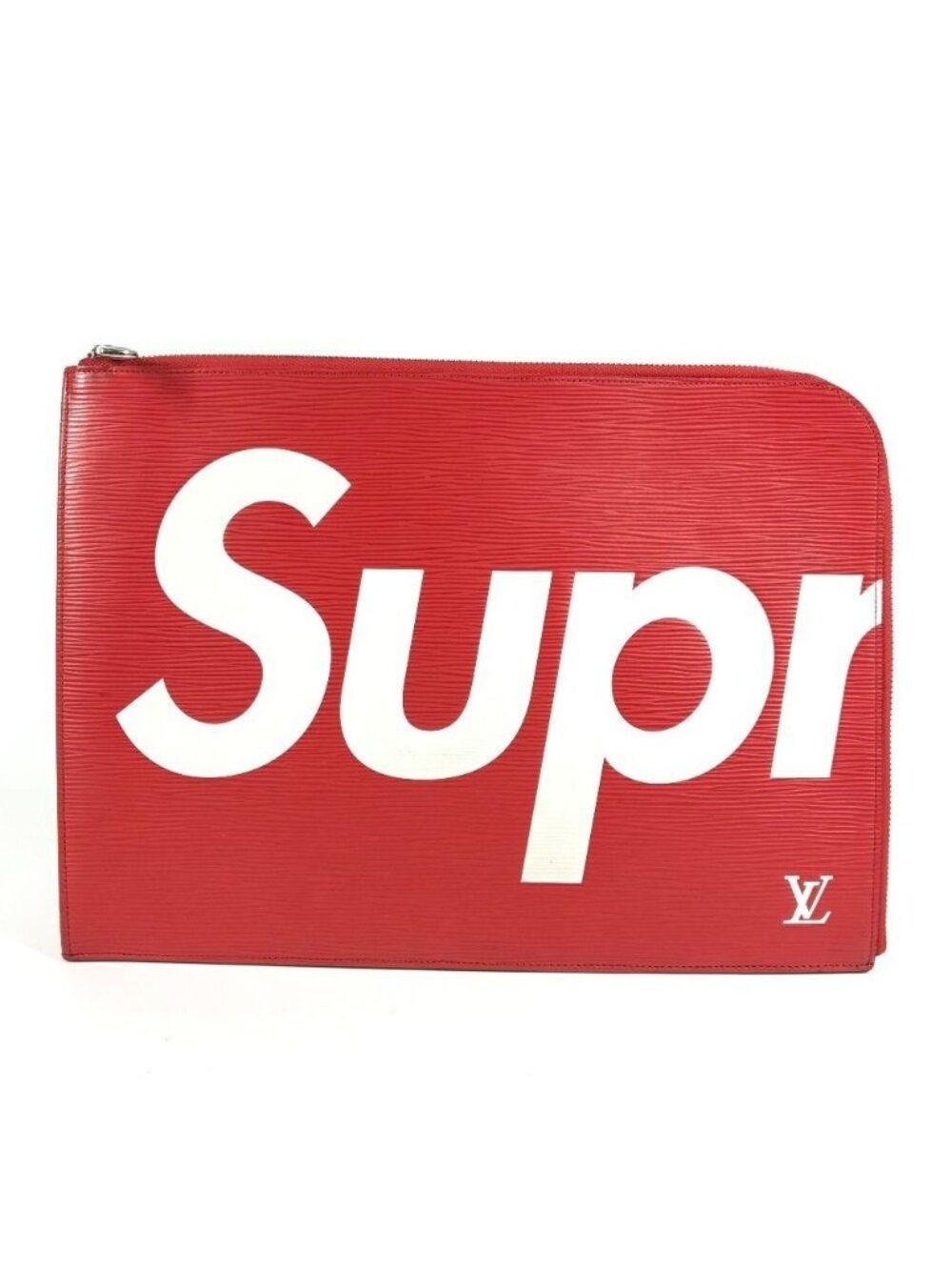 Louis Vuitton Clutch Pochette Jour GM Epi Leather Red